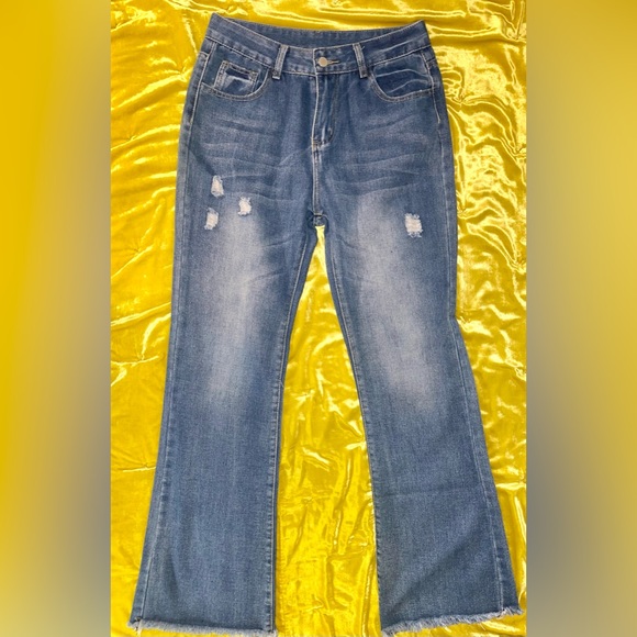 High waist flare size S EUC - Picture 1 of 5